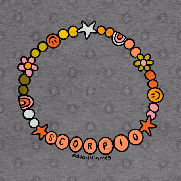 Scorpio Friendship Bracelet by Doodle by Meg